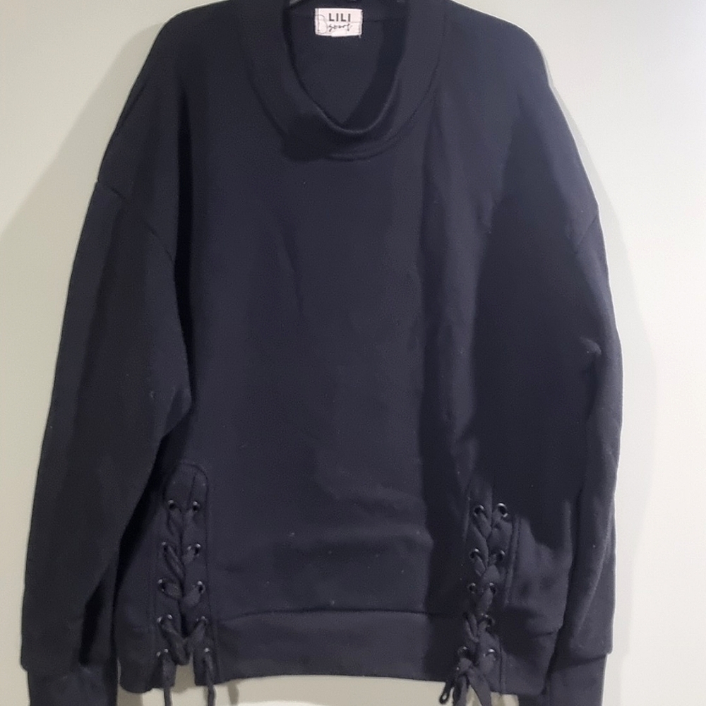 Cozy 1X plus Fleeced Sweatshirt pullover